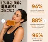 Pastilla de Jabón de Cúrcuma KINESIA · Piel Limpia sin Acné