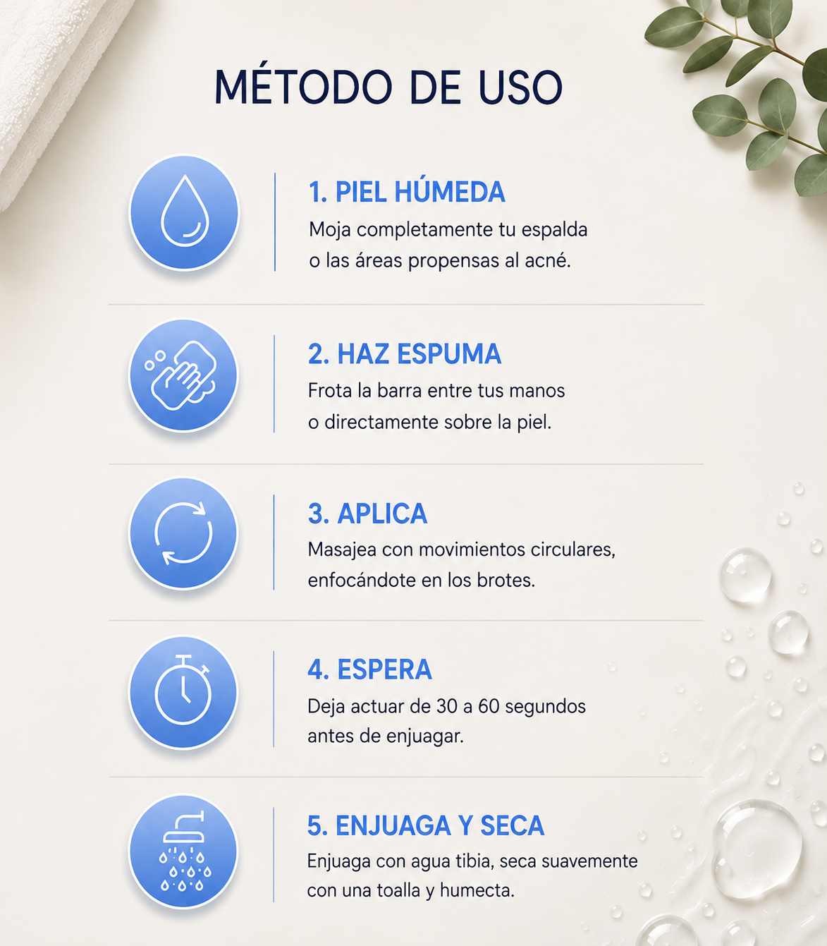 Pastilla de Jabón de Cúrcuma KINESIA · Piel Limpia sin Acné