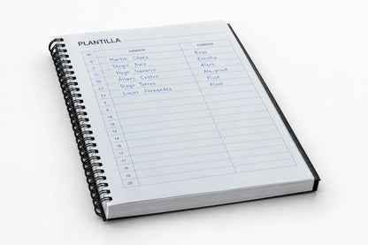 Libreta de 200 hojas